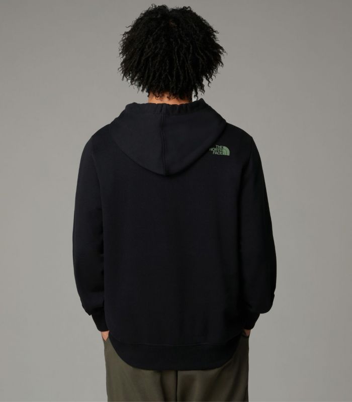 Compra online Sudadera The North Face con capucha y estampado gráfico Outdoor Hombre TNF Black en oferta al mejor precio