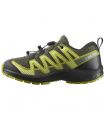 Compra online Zapatillas Salomon Xa Pro V8 J Niños Urban Chic Black Dark Citron en oferta al mejor precio