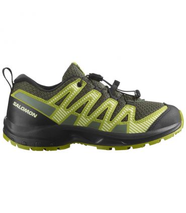 Zapatillas Salomon Xa Pro V8 J Niños Urban Chic Black Dark Citron