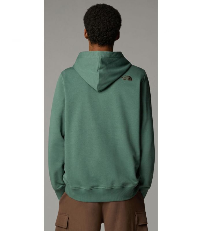 Compra online Sudadera The North Face con capucha ligera Drew Peak Hombre Duck Green en oferta al mejor precio