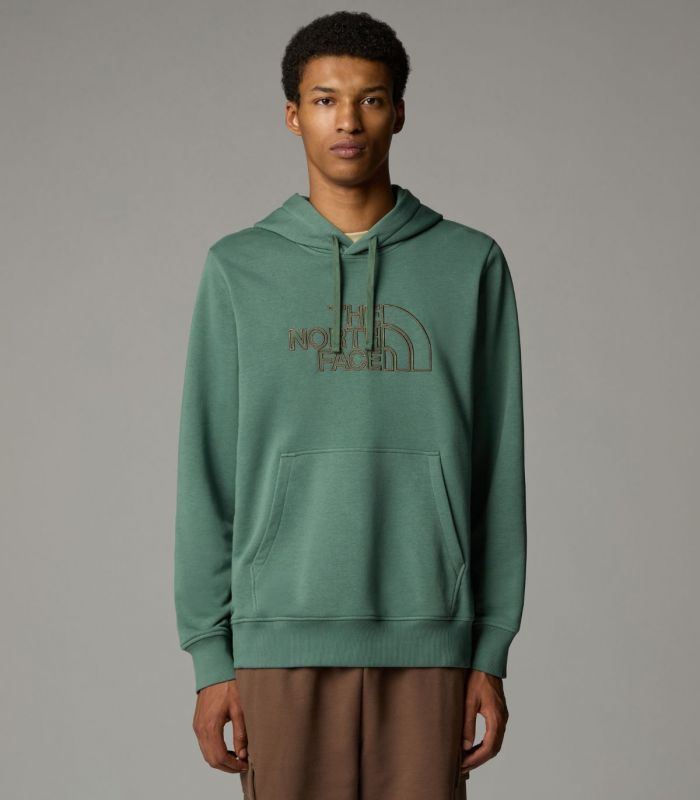 Compra online Sudadera The North Face con capucha ligera Drew Peak Hombre Duck Green en oferta al mejor precio
