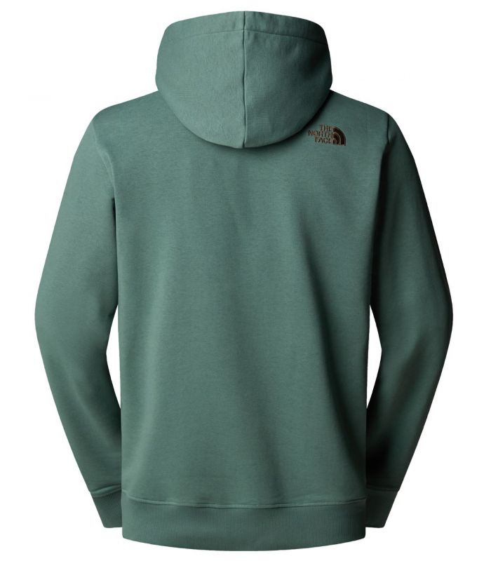 Compra online Sudadera The North Face con capucha ligera Drew Peak Hombre Duck Green en oferta al mejor precio