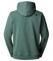 Compra online Sudadera The North Face con capucha ligera Drew Peak Hombre Duck Green en oferta al mejor precio