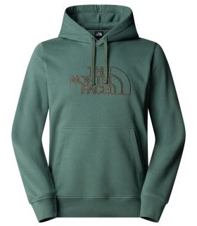 Sudadera The North Face con capucha ligera Drew Peak Hombre Duck Green