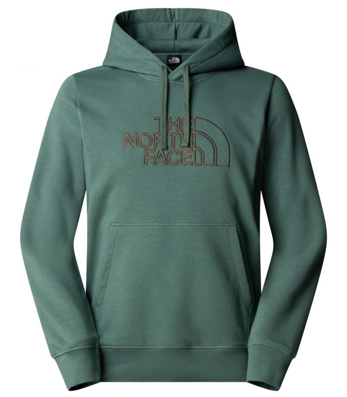 Compra online Sudadera The North Face con capucha ligera Drew Peak Hombre Duck Green en oferta al mejor precio