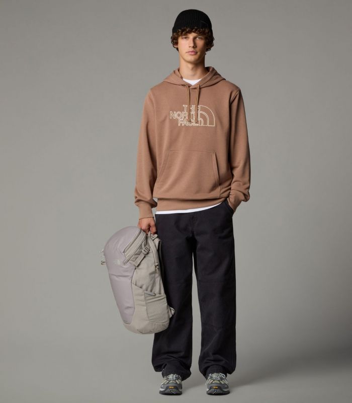 Compra online Sudadera The North Face con capucha ligera Drew Peak Hombre Latte en oferta al mejor precio