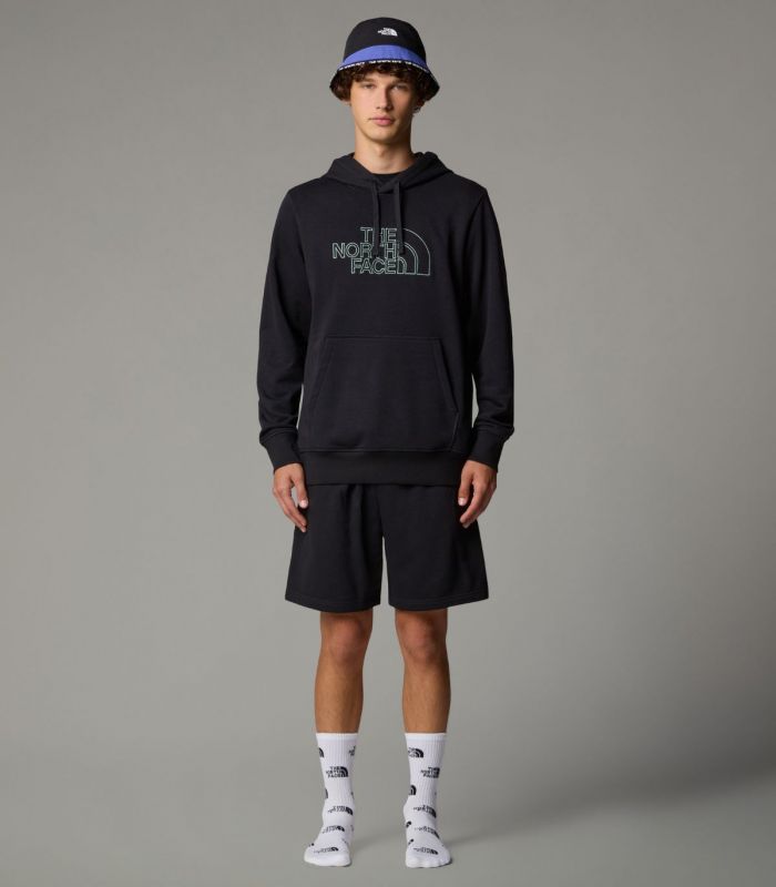 Compra online Sudadera The North Face con capucha ligera Drew Peak Hombre TNF Black en oferta al mejor precio