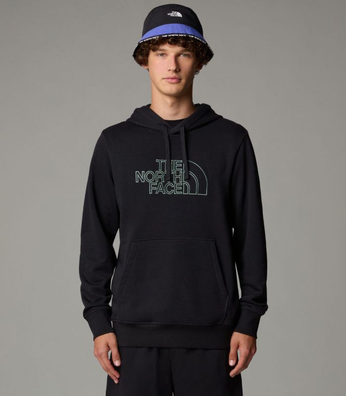Compra online Sudadera The North Face con capucha ligera Drew Peak Hombre TNF Black en oferta al mejor precio