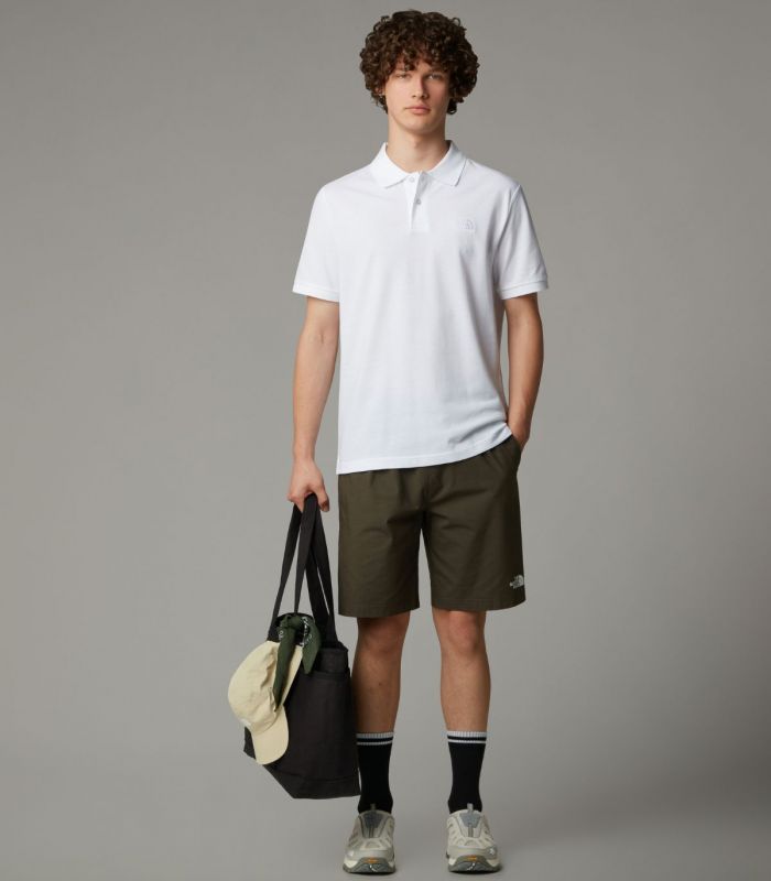 Compra online Polo The North Face Recto Essential Hombre TNF White en oferta al mejor precio