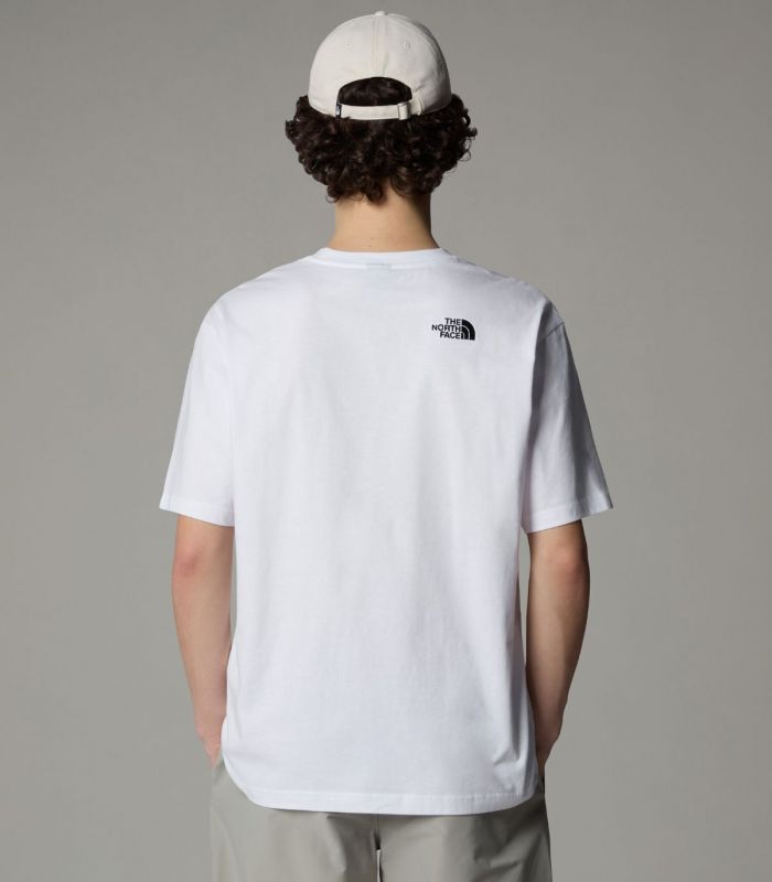 Compra online Camiseta The North Face S/S Essential Oversize Hombre TNF White en oferta al mejor precio