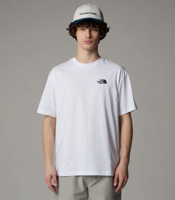 Compra online Camiseta The North Face S/S Essential Oversize Hombre TNF White en oferta al mejor precio
