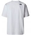 Compra online Camiseta The North Face S/S Essential Oversize Hombre TNF White en oferta al mejor precio