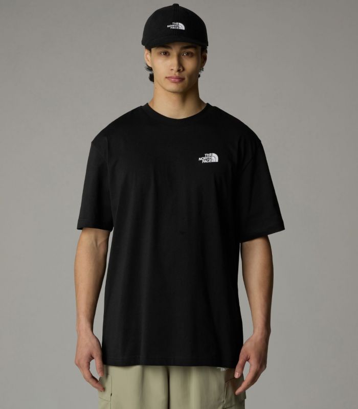 Compra online Camiseta The North Face S/S Essential Oversize Hombre TNF Black en oferta al mejor precio