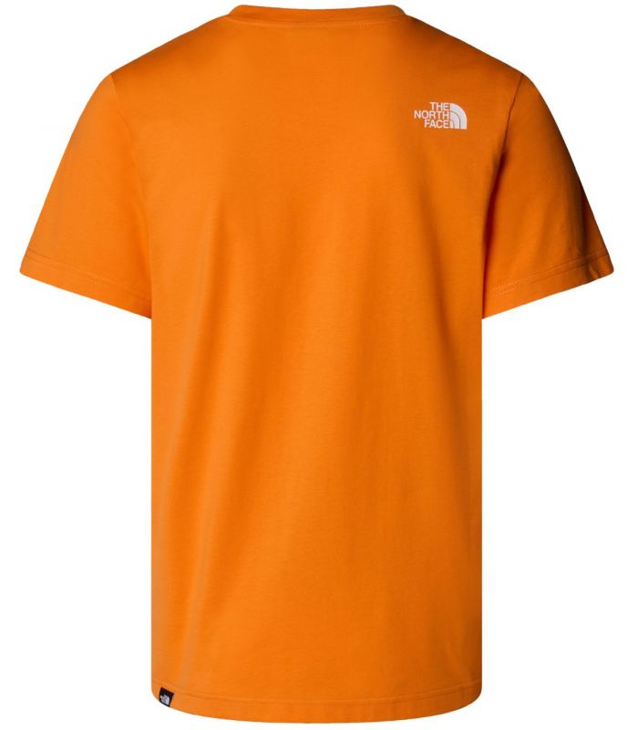Compra online Camiseta The North Face Easy Hombre Digital Orange en oferta al mejor precio