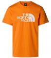 Compra online Camiseta The North Face Easy Hombre Digital Orange en oferta al mejor precio