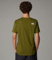 Compra online Camiseta The North Face Easy Hombre Forest Olive en oferta al mejor precio