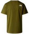 Compra online Camiseta The North Face Easy Hombre Forest Olive en oferta al mejor precio