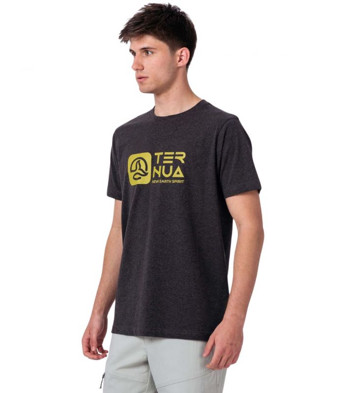 Compra online Camiseta Ternua Ailik Hombre Whales Grey Per en oferta al mejor precio