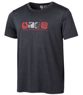 Camiseta Ternua Dyke Hombre Whales Grey