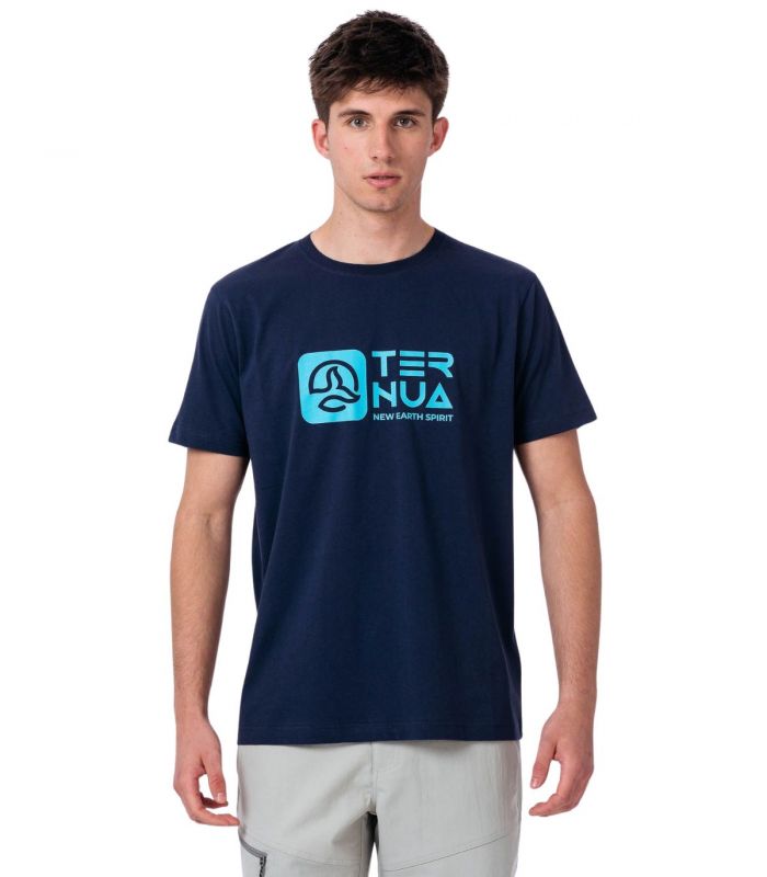 Compra online Camiseta Ternua Ailik Hombre Dark Marine en oferta al mejor precio