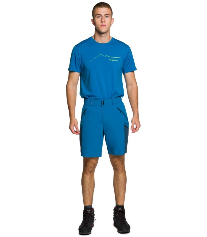 Compra online Pantalones Cortos Trangoworld Stuor DF Hombre Sailor Blue Reflecting Pond en oferta al mejor precio