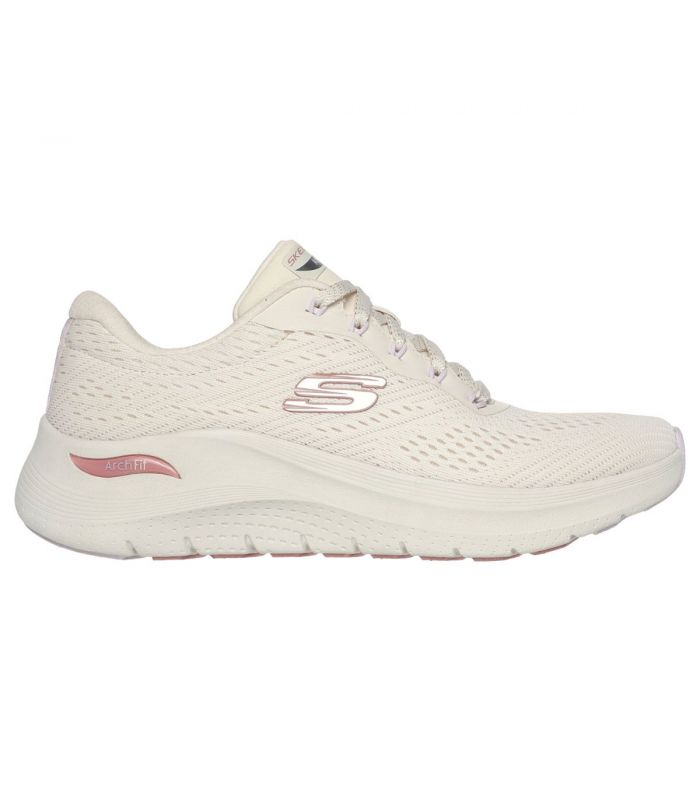 Compra online Zapatillas Skechers Arch Fit 2.0 Big League Mujer Natural Multi en oferta al mejor precio