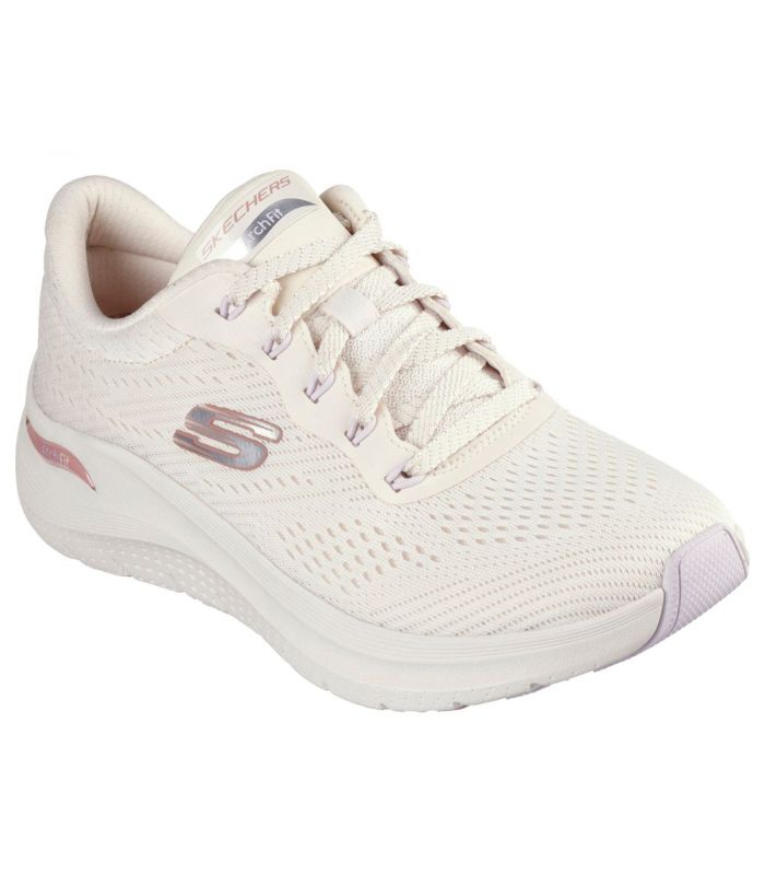 Compra online Zapatillas Skechers Arch Fit 2.0 Big League Mujer Natural Multi en oferta al mejor precio