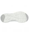 Compra online Zapatillas Skechers Flex Appeal 5.0 Uptake Mujer Blanco Plata en oferta al mejor precio
