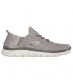 Compra online Zapatillas Skechers Summits High Range Hombre Taupe en oferta al mejor precio