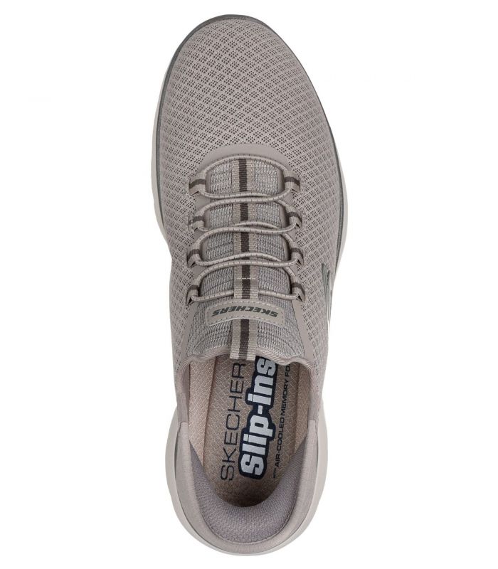 Compra online Zapatillas Skechers Summits High Range Hombre Taupe en oferta al mejor precio