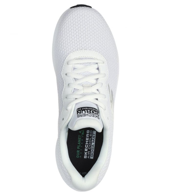 Compra online Zapatillas Skechers GO RUN Consistent 2.0 Engaged Mujer Blanco Negro en oferta al mejor precio