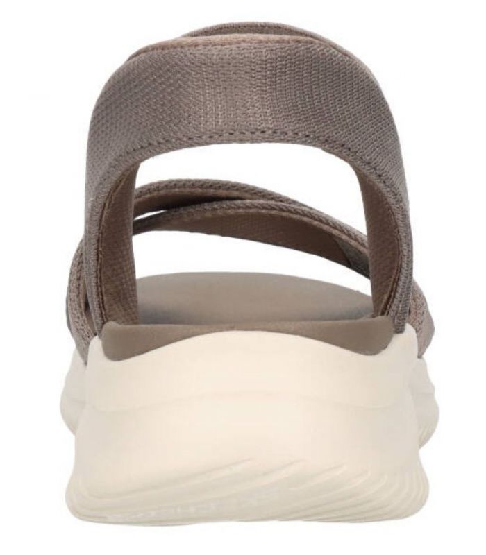 Compra online Sandalias Skechers Slip-ins Ultra Flex 3.0 Never Better Mujer Dark Taupe en oferta al mejor precio