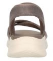 Compra online Sandalias Skechers Slip-ins Ultra Flex 3.0 Never Better Mujer Dark Taupe en oferta al mejor precio