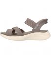 Compra online Sandalias Skechers Slip-ins Ultra Flex 3.0 Never Better Mujer Dark Taupe en oferta al mejor precio
