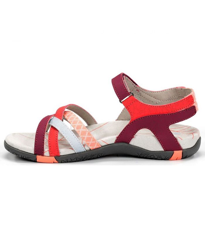 Compra online Sandalias Chiruca Malibu 17 Mujer Burdeos Coral en oferta al mejor precio