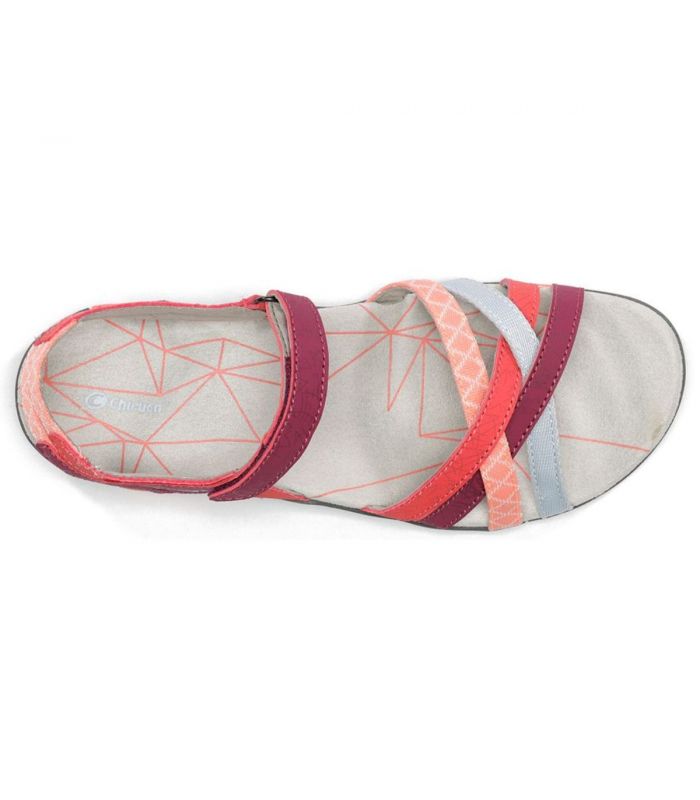 Compra online Sandalias Chiruca Malibu 17 Mujer Burdeos Coral en oferta al mejor precio