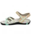 Compra online Sandalias Chiruca Valencia 04 Mujer Beige Verde en oferta al mejor precio