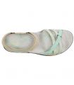 Compra online Sandalias Chiruca Valencia 04 Mujer Beige Verde en oferta al mejor precio