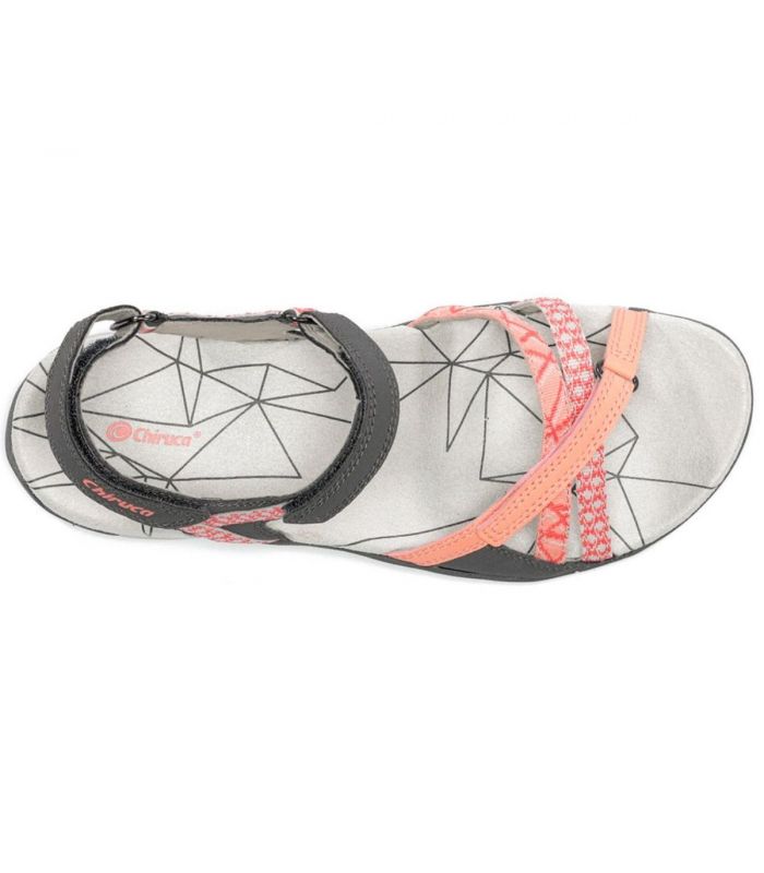 Compra online Sandalias Chiruca Valencia 28 Mujer Gris Coral en oferta al mejor precio