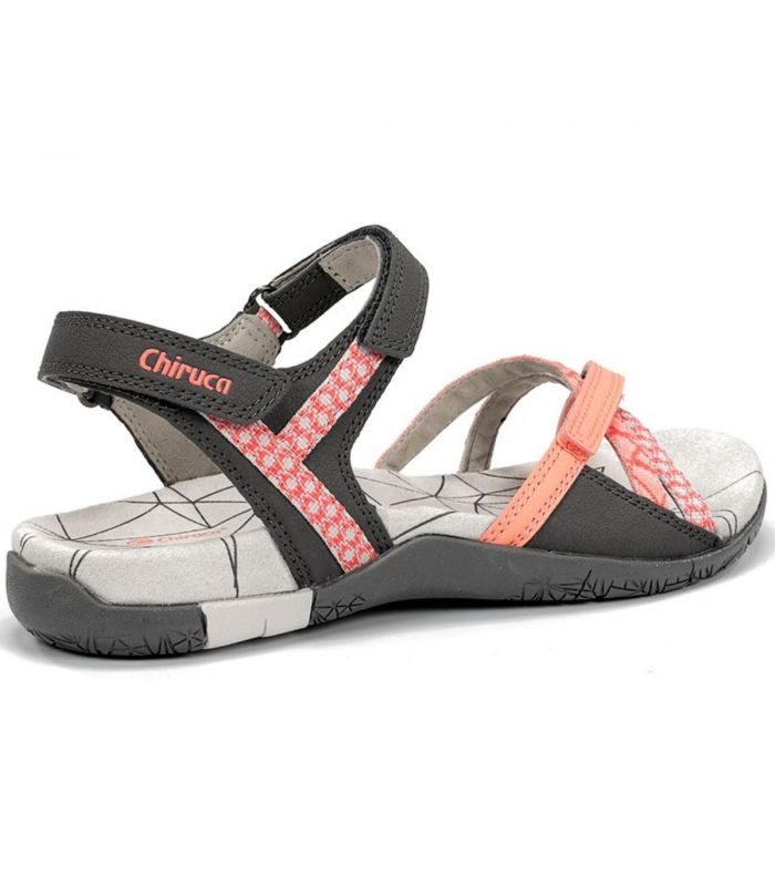 Compra online Sandalias Chiruca Valencia 28 Mujer Gris Coral en oferta al mejor precio