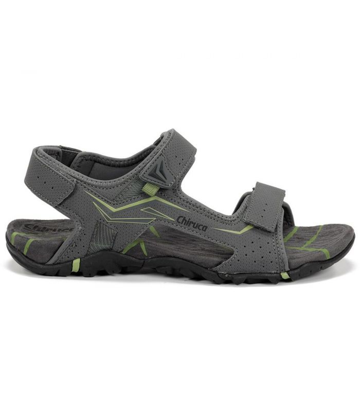 Compra online Sandalias Chiruca Jerez 01 Hombre Gris Verde en oferta al mejor precio