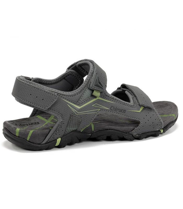 Compra online Sandalias Chiruca Jerez 01 Hombre Gris Verde en oferta al mejor precio