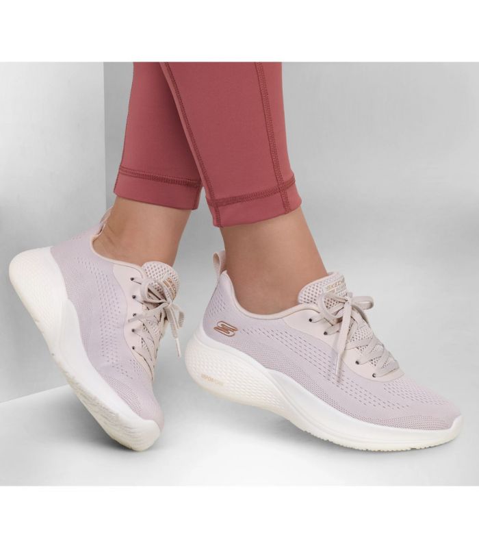Compra online Zapatillas Skechers Bobs Infiniti Mujer Natural en oferta al mejor precio