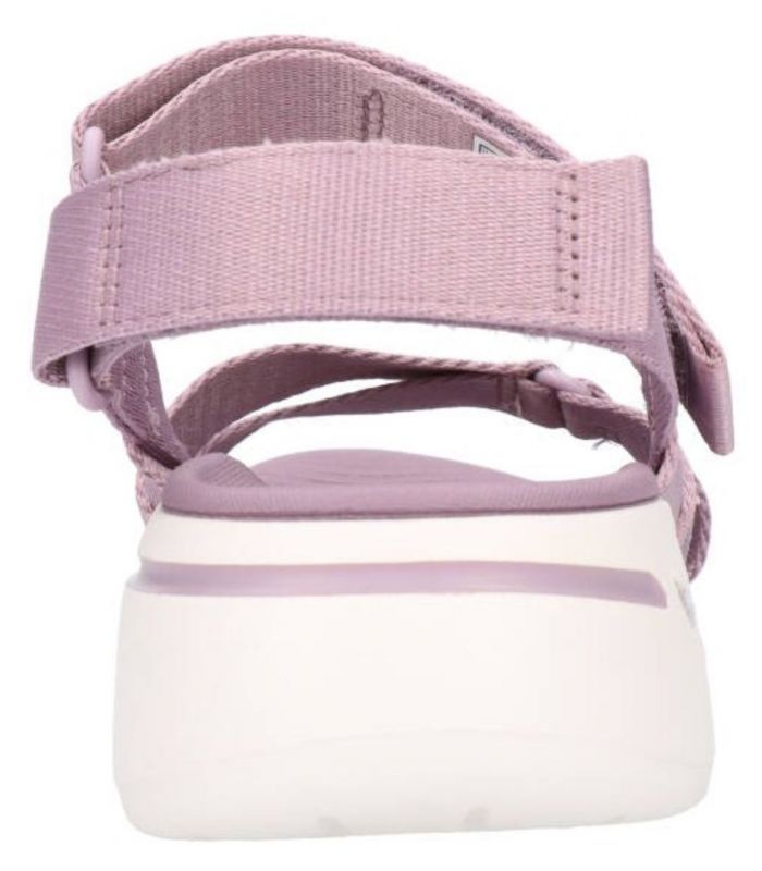 Compra online Sandalias Skechers Go Walk Arch Fit Mujer Lavanda en oferta al mejor precio