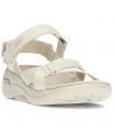 Compra online Sandalias Skechers Go Walk Arch Fit Mujer Natural en oferta al mejor precio