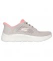 Compra online Zapatillas Skechers Go Walk Flex Slip-Ins Mujer Taupe Pink en oferta al mejor precio