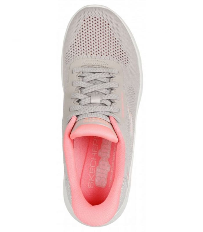 Compra online Zapatillas Skechers Go Walk Flex Slip-Ins Mujer Taupe Pink en oferta al mejor precio