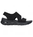 Compra online Sandalias Skechers Arch Fit Brightest Day Mujer Negro en oferta al mejor precio