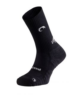 Calcetines Lurbel Mountain Five Negro Gris Hielo