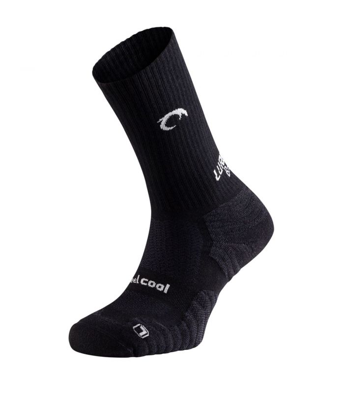 Compra online Calcetines Lurbel Mountain Five Negro Gris Hielo en oferta al mejor precio
